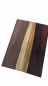Preview: Top Mexican Rosewood,  plain A, 2-pcs. 8 mm with Sapwood